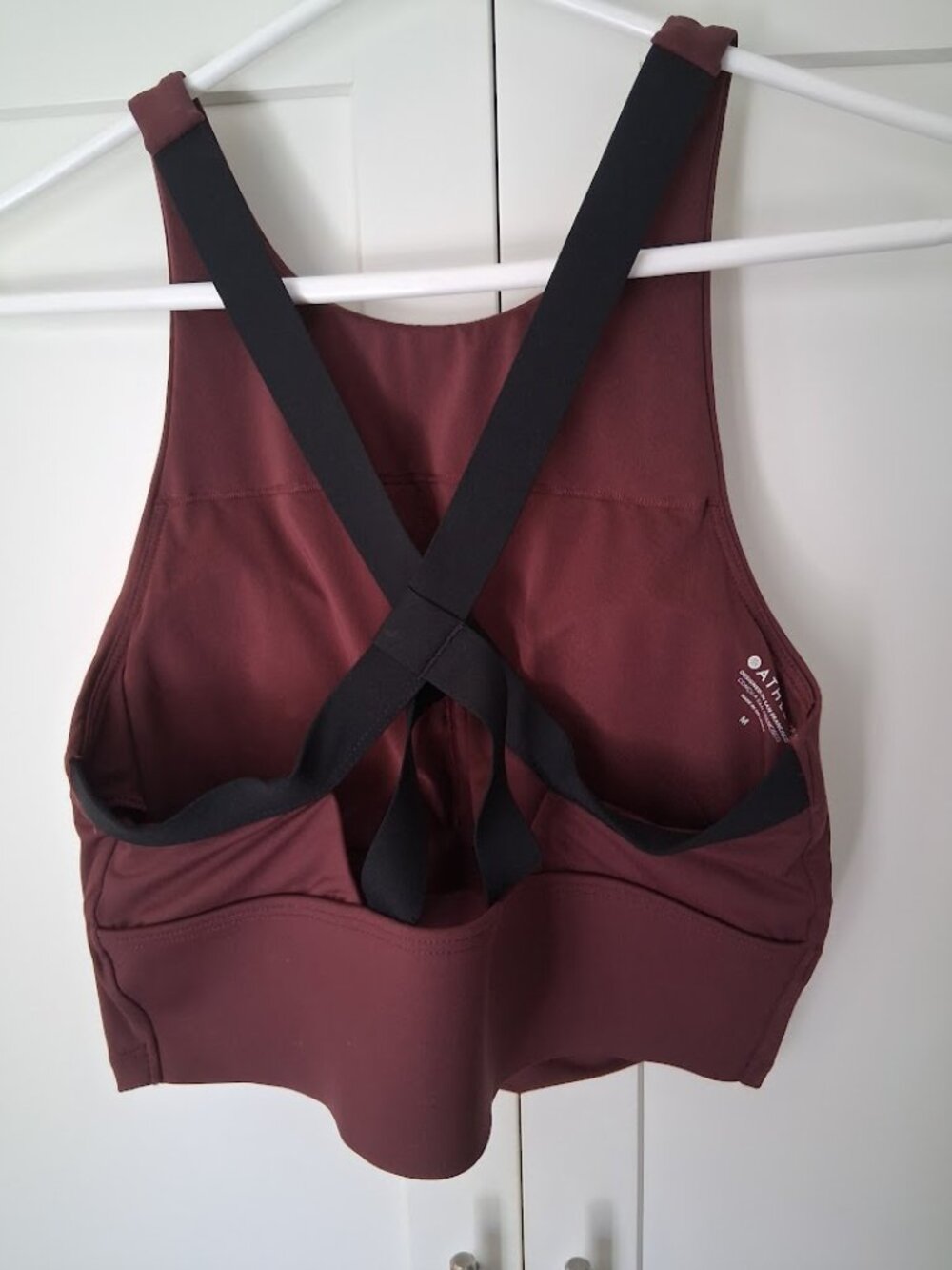 Athleta Palm Conscious Crop Bikini Top A-C Cup - Picture 2 of 7
